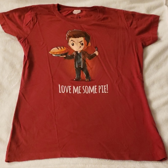 tee turtle Tops - Dean Winchester Chibi T Shirt